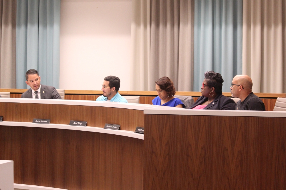 At a June 26 meeting, the Austin ISD board of trustees approved turnaround plans to restart Burnet, Dobie and Webb middle schools following two years of failed accountability ratings. (Chloe Young/Community Impact)