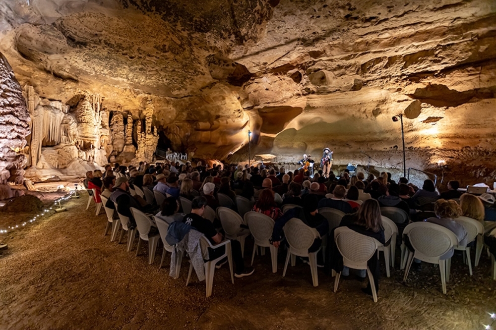 Catch the showing of the Axiom String Quartet in the Cave Without a Name on Aug. 31. (Courtesy Cave Without a Name)