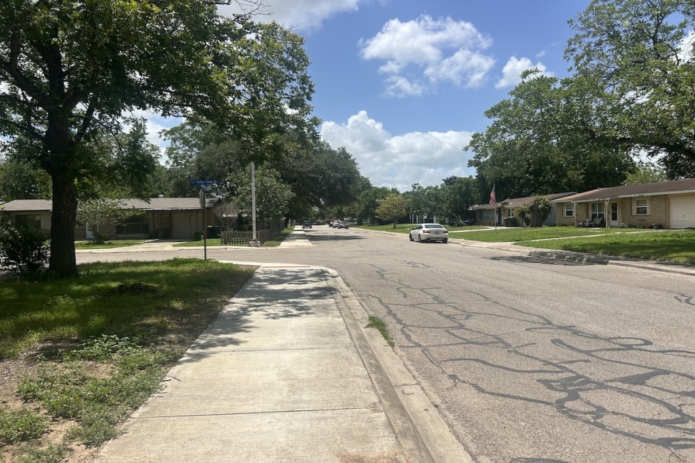The 2025 Schertz SPAM Resurfacing project will improve streets in several neighborhoods. (Thomas Leffler/Community Impact)
