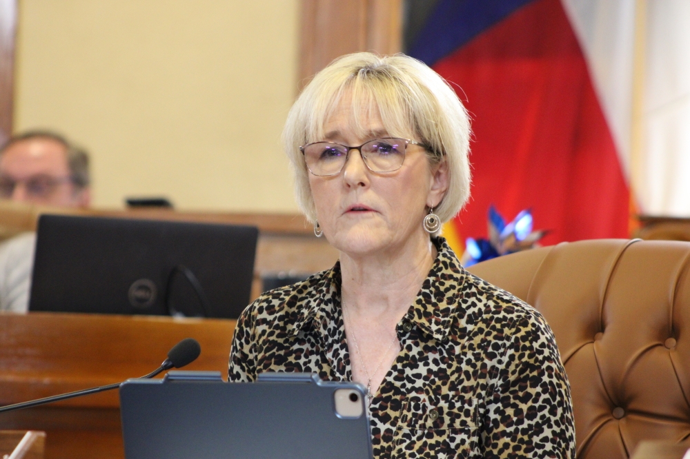 Commissioner Valerie Covey said the motion would allow Williamson County to do due diligence and determine if the property at 6400 Hwy. 195, Florence is a good fit for the Jail and Justice Center complex relocation. (Anna Maness/Community Impact)