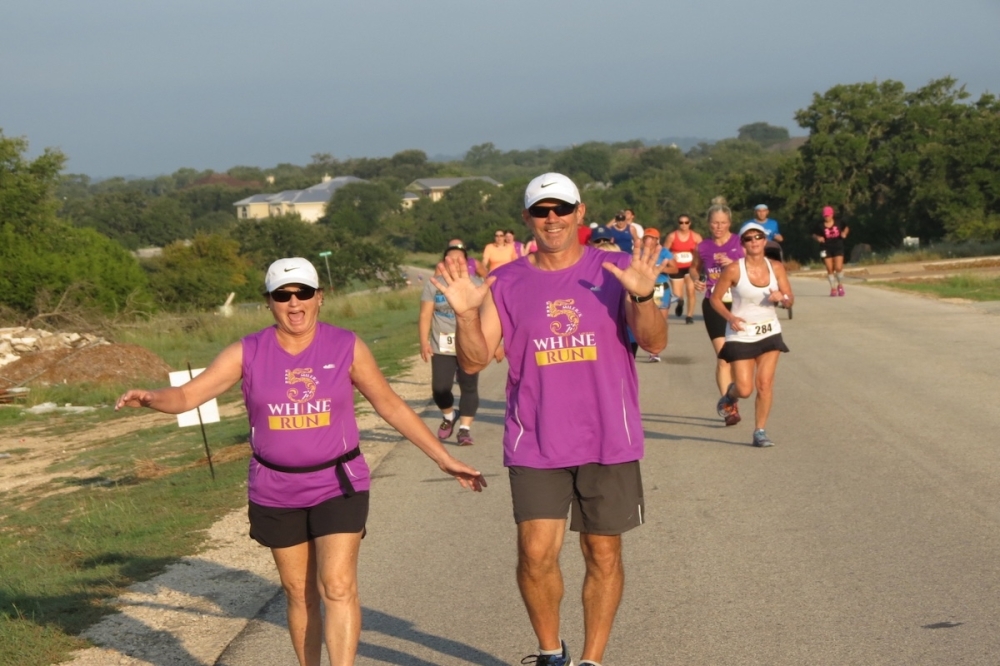 Race in the Whine Run 5K on Labor Day at the Tuscany Venue to celebrate a day off from work(Courtesy San Antonio RoadRunners)