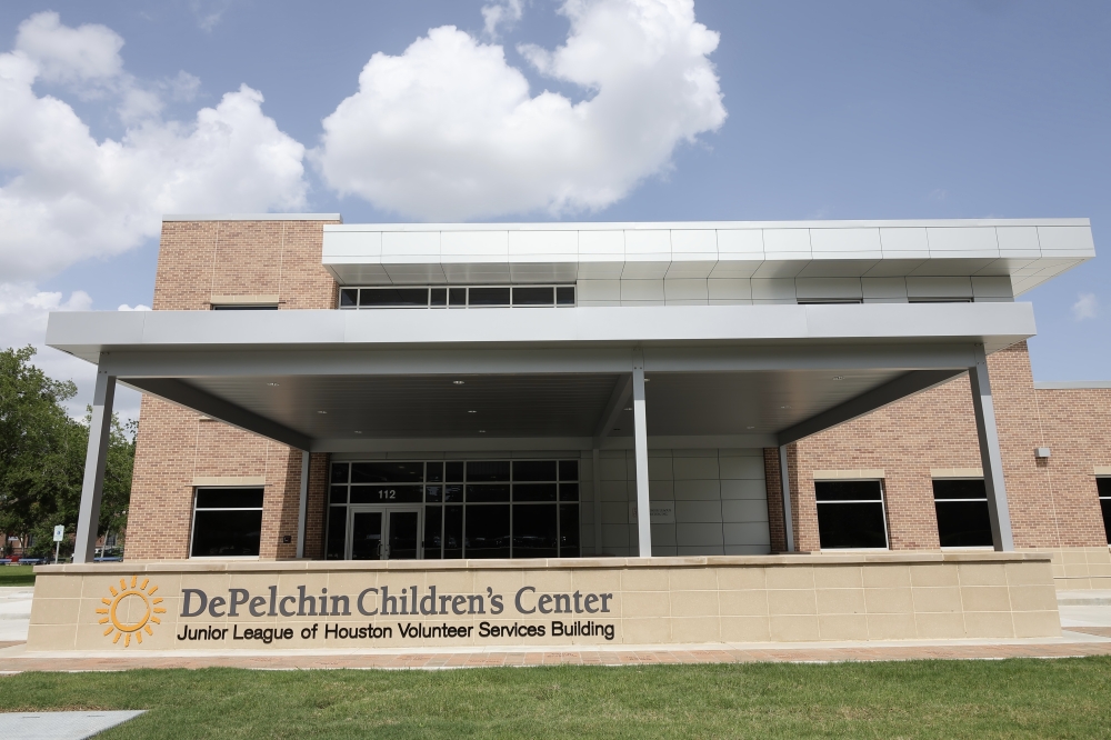 Volunteers with DePelchin can organize items at the donation station, play with children in residential services, participate in campus beautification and assist in seasonal projects. (Courtesy DePelchin Children's Center)