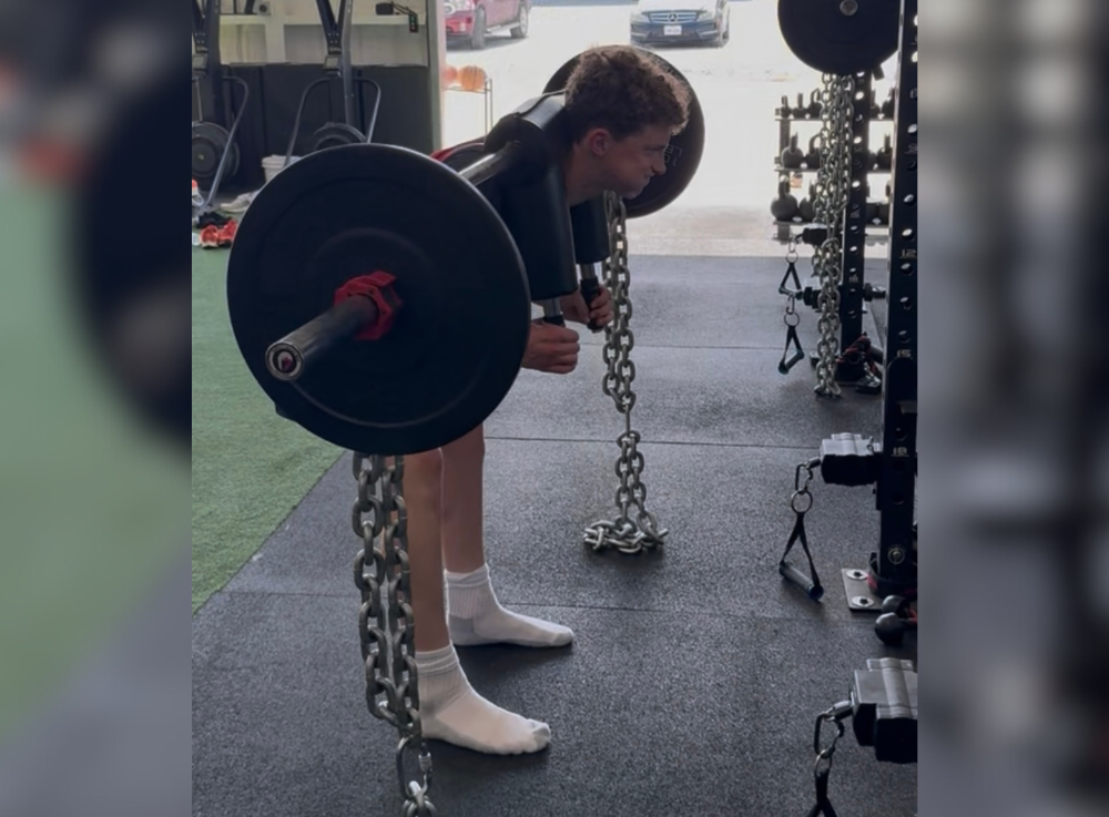 Strength and conditioning class in Celina