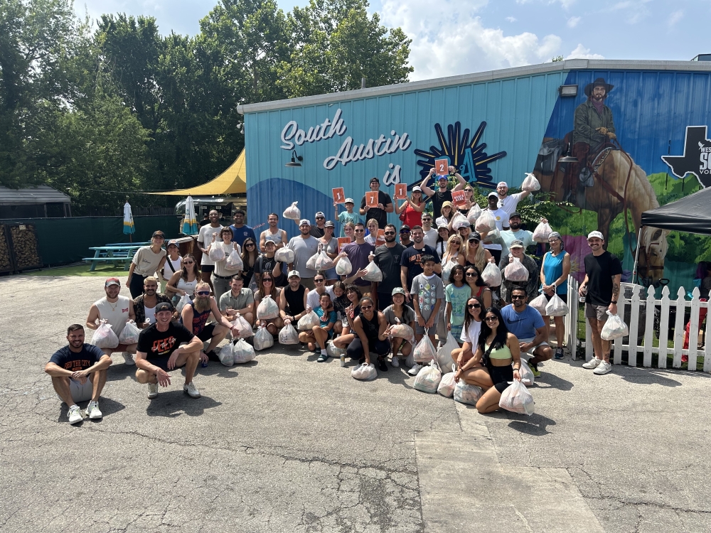 Community members can help make meals for locals at Tango Charities's Sept. 27 event at South Austin Beer Garden. (Courtesy Tango Charities)