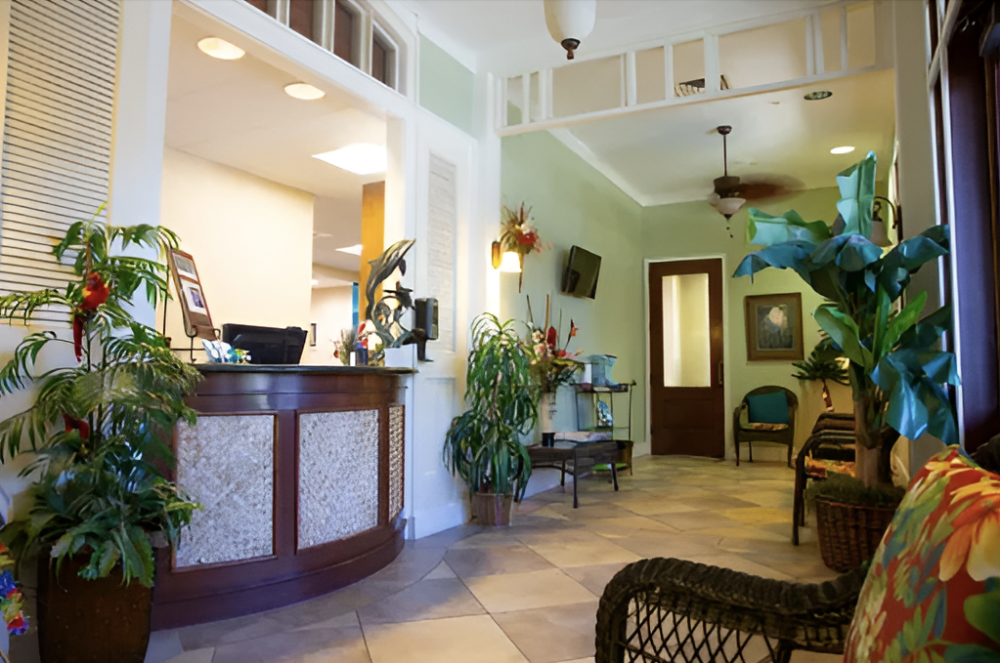 Tropical Dental Care waiting room