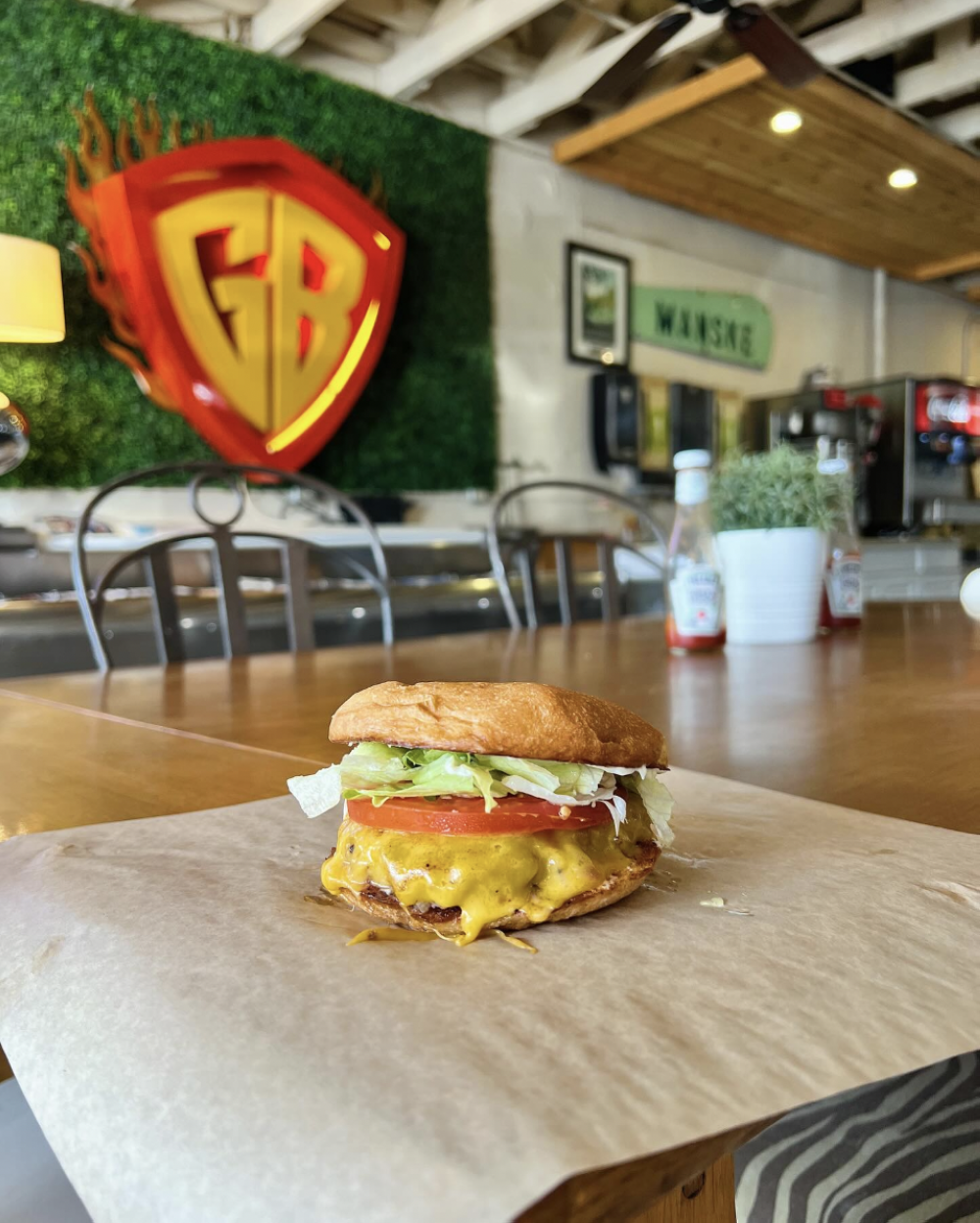 Gil's Broiler & Manske Roll Bakery serves classic burgers, beer and its popular homemade cinnamon rolls. (Courtesy Gil's Broiler & Manske Roll Bakery)