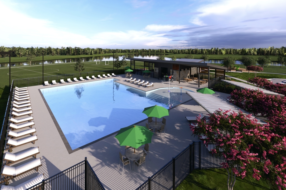 Renderings of the residential complex show 133 acres worth of space used for recreational activities. (Courtesy The Signorelli Company)