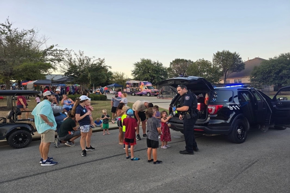 Celebrate National Night Out in New Braunfels with activities and demonstrations from the police department. (Courtesy City of New Braunfels)