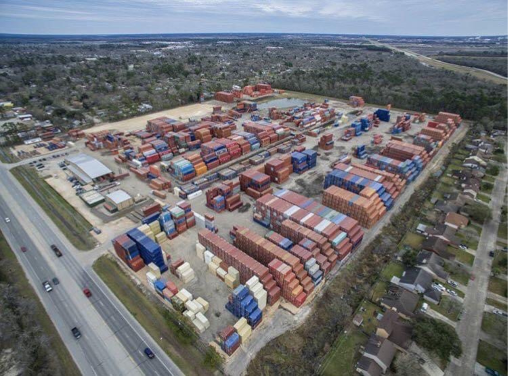 Shipping container rentals Houston