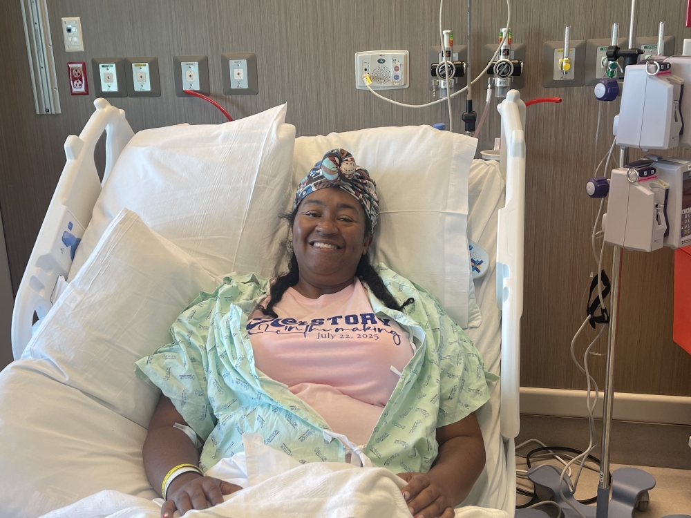 First patient at Frisco hospital