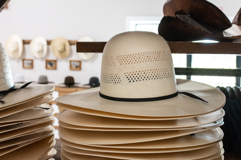 Double R Hat House offers a variety of products at its location on Hwy. 290 in Elgin. (Joel Valley/Community Impact)