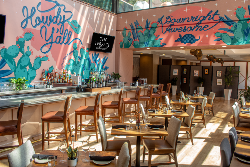Customers can schedule their visits during the restaurant's happy hour from 4-6 p.m. Monday through Friday. (Courtesy The Terrace Bar & Grill)