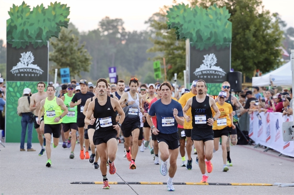 Runners can participate in The Memorial Hermann 10 on Oct. 11. (Courtesy The Woodlands Township)