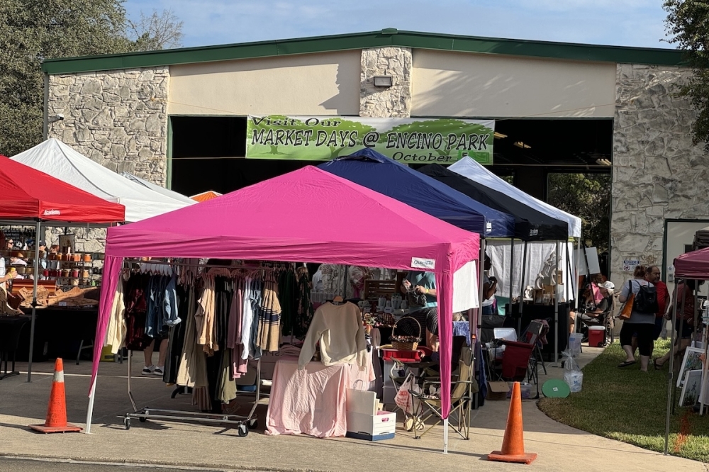 The Encino Park Women's Club is hosting a market day on Oct. 4 featuring vendors, food, drink, music and more. (Courtesy Encino Park Women's Club)