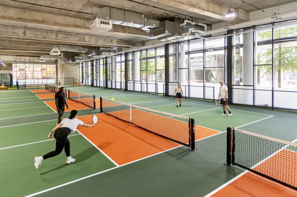 Pickle Mania will feature seven indoor courts. (Courtesy Andrew Hemingway)
