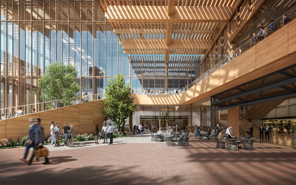 Houston unveiled a new master plan in March to transform Downtown Houston and its East End into a more walkable convention and entertainment district. (Courtesy Houston First)