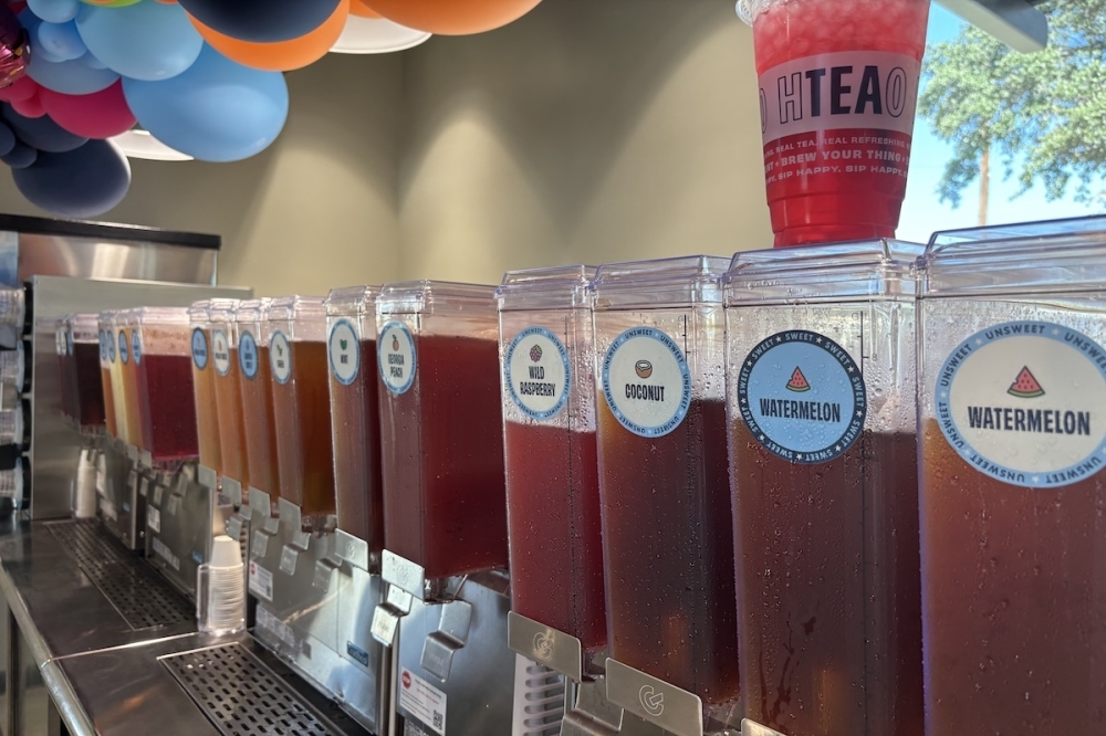 HTeaO opened its newest San Antonio location on the north side of the city on Aug. 23. (Andrew Creelman/Community Impact)