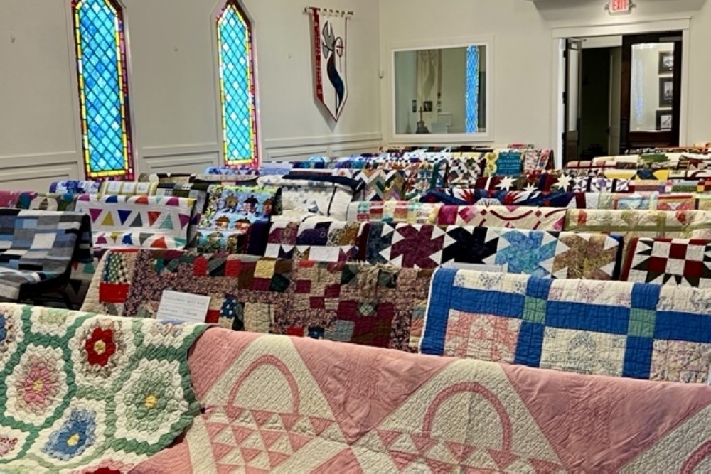 Old Methodist Church is partnering with the MontgomeryQuilt Walk to provide a display of dozens of quilts in Montgomery. (Courtesy city of Montgomery)