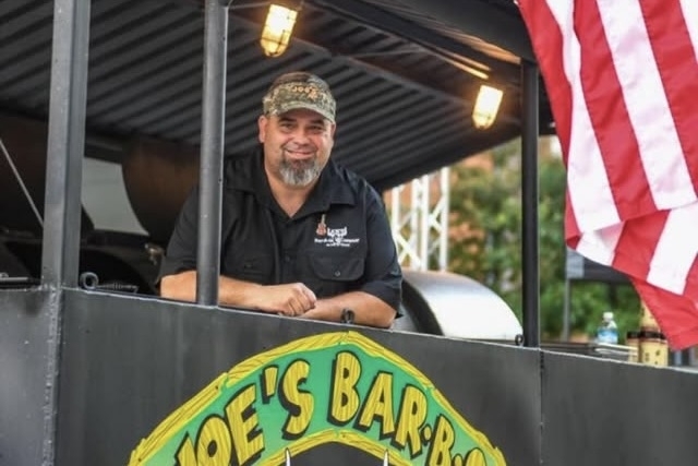 Joe Saladino Jr. took over the company after his father died in 2023. (Courtesy Joe's Barbeque Company)