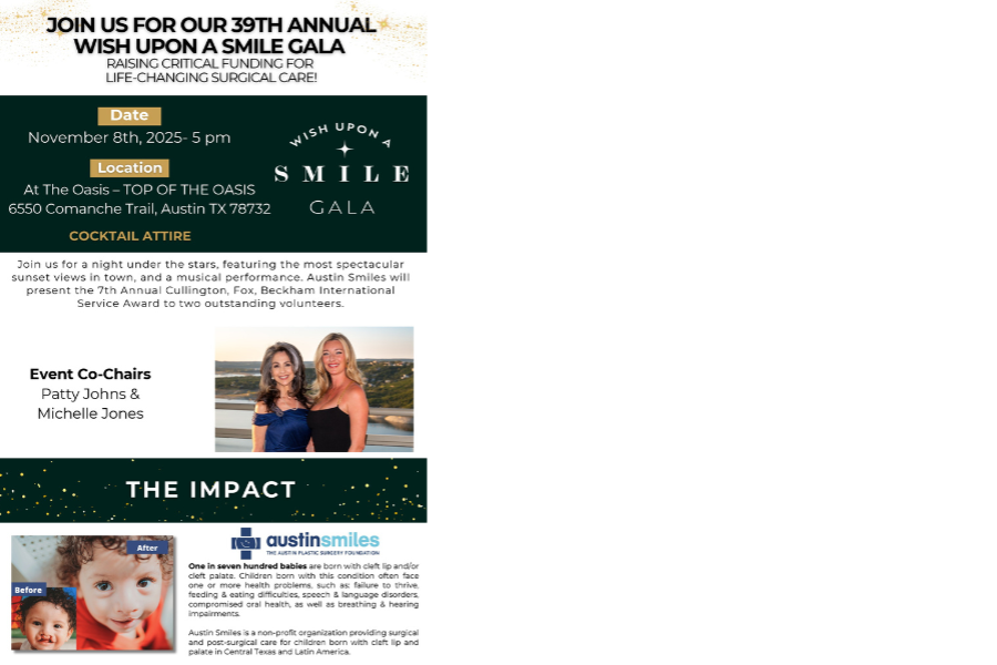 Flyer for real estate agents in Austin