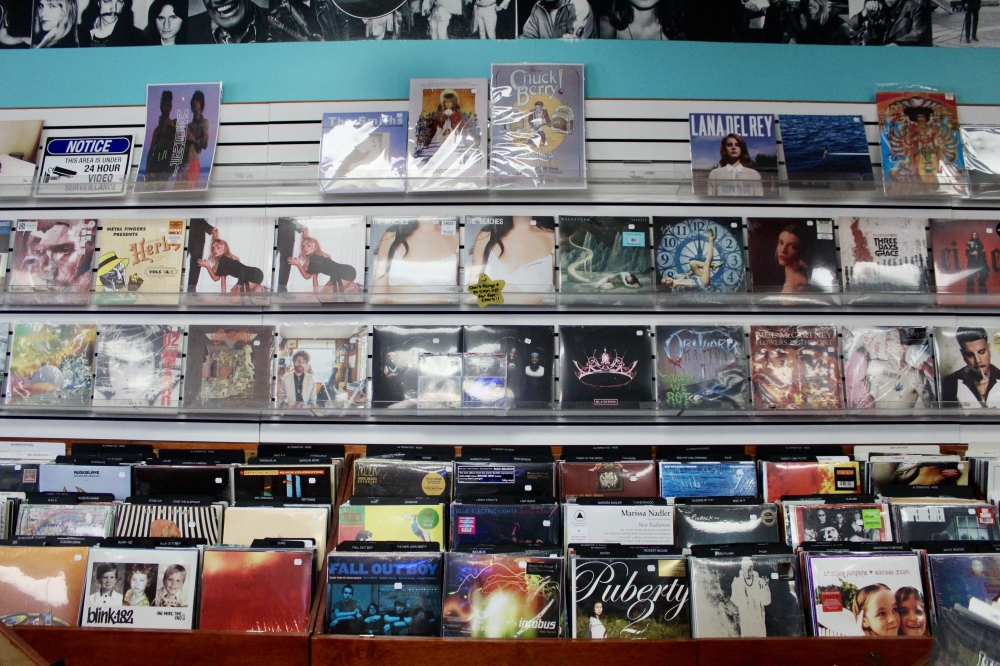 Sounds Revolution offers a variety of classic and modern CD's. (Jovanna Aguilar/Community Impact)