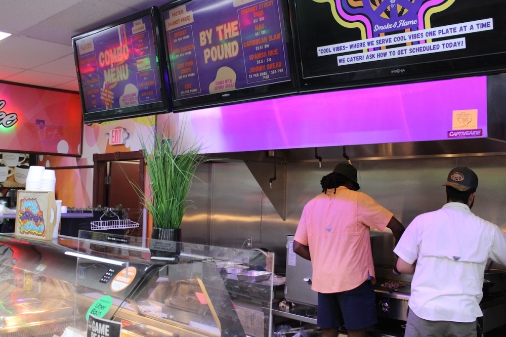 Cool Vibes Smokes & Flame is a true hole-in-the-wall barbecue joint, tucked away in a local gas station in New Braunfels. (Andrew Creelman/Community Impact)