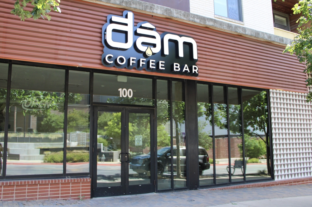 Owner Anh Bao said the space will have a mid-century modern atmosphere with more than enough space for local students to study. (Dacia Garcia/Community Impact)