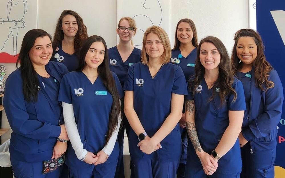 Vet group photo