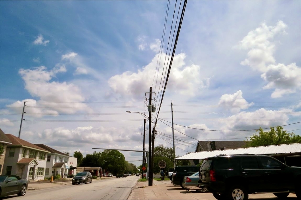 Engineer Muhammad Ali said it would cost approximately $1.5 billion per mile to bury power lines along West Alabama Street. (Kevin Vu/Community Impact)