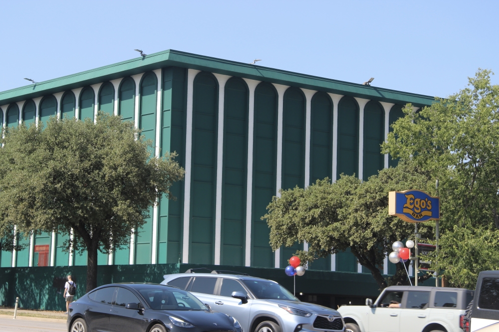 Ego's bar along with offices and apartments on a 6.5-acre property will be redeveloped. (Ben Thompson/Community Impact)