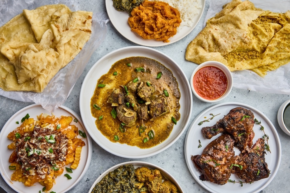 Twin Isle's menu is inspired by the flavors of local chef Janelle Romeo's native island, Trinidad and Tobago, and the surrounding Caribbean islands. (Courtesy Jessica Attie)