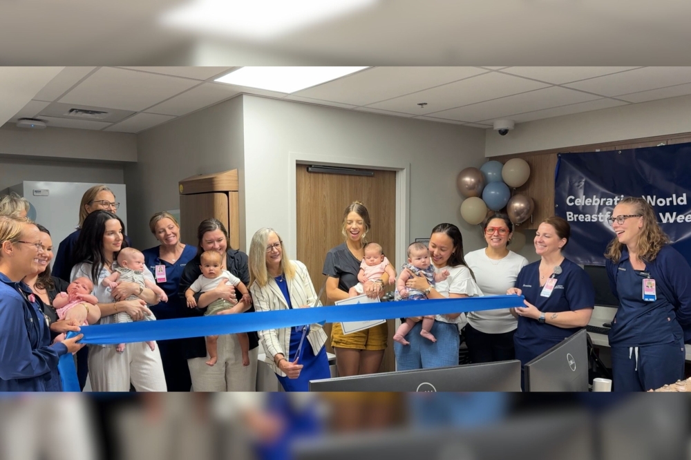 The breastmilk donation site is located on the second floor of the Women's Services Unit. (Courtesy St. David's South Austin Medical Center)