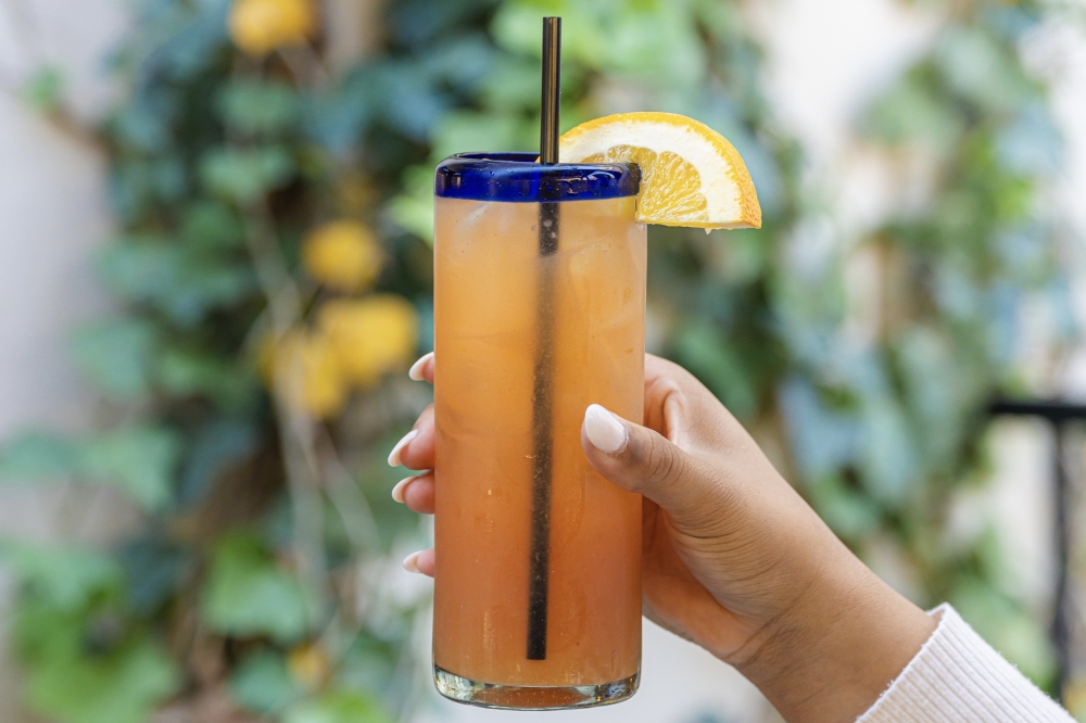 The drink menu at Candente showcases flavored margaritas, sangrias and classic cocktails such as the Blood Orange Mule. (Courtesy Duc Hoang)