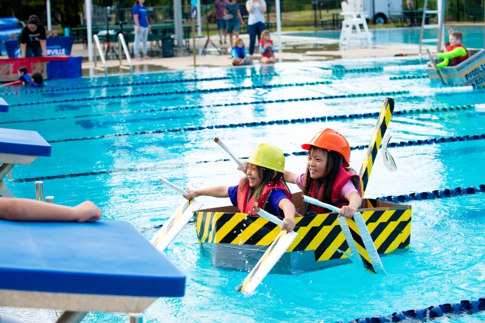 The city of Pflugerville will host its annual Cardboard Boat Regatta on Sept. 20. (Courtesy city of Pflugerville)