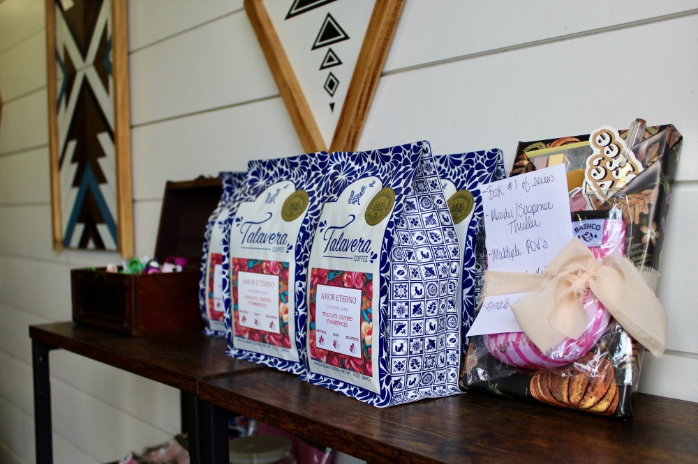 Coffee beans at Cinco Vidas Coffee Company are sourced from Talavera. (Jovanna Aguilar/Community Impact)