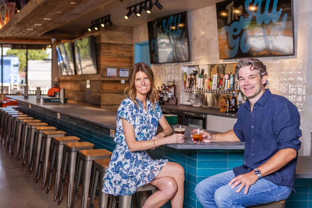 Husband and wife duo Gail Hastings and Trey Dart are set to open The All Good on Sept. 26. The couple also owns Shooters in Cedar Park and Austin. (Courtesy Brittany Dawn Photography)