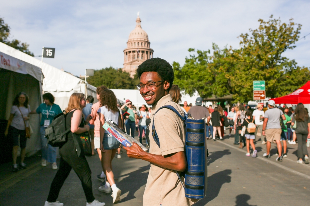 Texas Book Festival will feature more than 300 authors in downtown Austin on Nov. 8-9. (Courtesy Texas Book Festival)