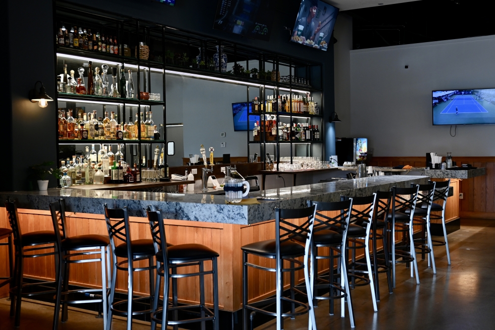 The restaurant has a large bar that can be rented out for private events. (Roo Moody/Community Impact)
