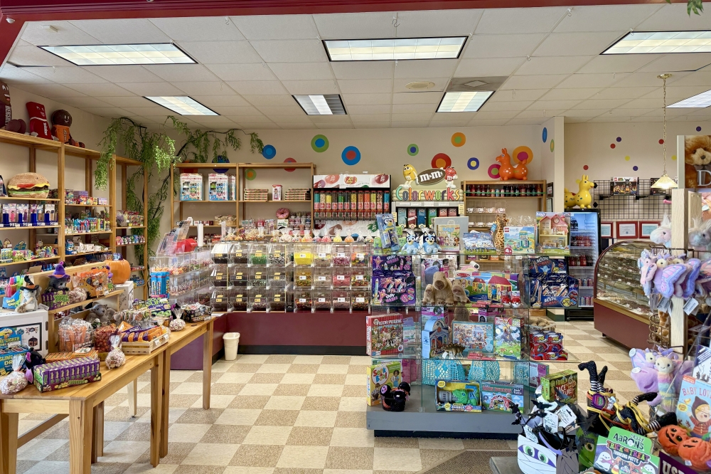 At the Toy and Candy Store in the Park At the Toy and Candy Store in the Park