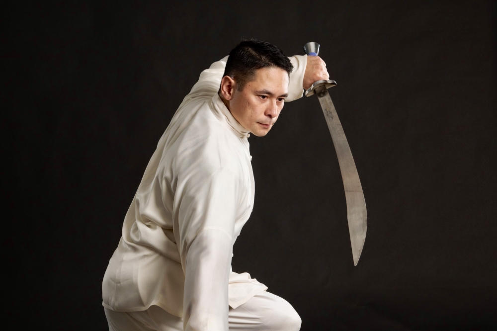 Blue Siytangco has 40 years of experience practicing martial arts. (Courtesy Oriental Phoenix Arts)