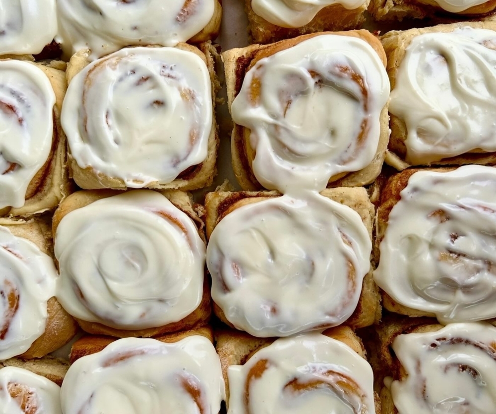 Baked goods are offered at Bee Cave Farmers Market, alongside produce, local meats and hot food vendors. (Courtesy Bee Cave Farmers Market/PennyV Productions)