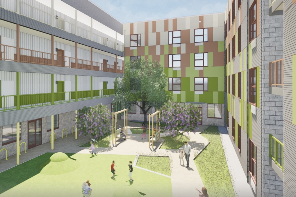 The Works III will include 120 apartments for youth exiting homelessness and on-site supportive services. (Courtesy LifeWorks)