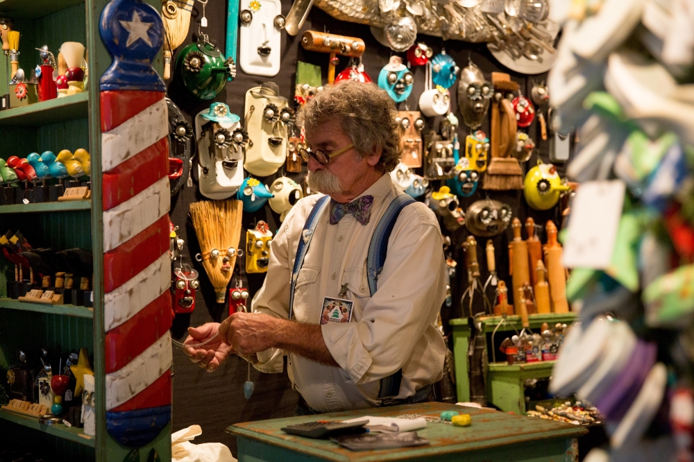 The bazaar showcases artists with various art forms including photography, ceramics, paintings and jewelry. (Courtesy Armadillo Christmas Bazaar)