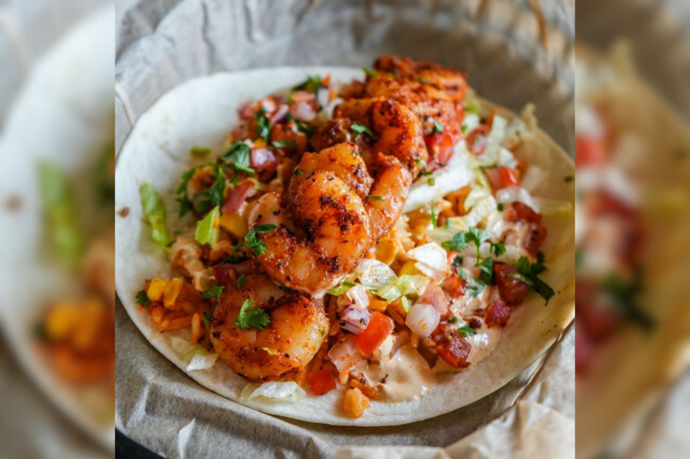 Shrimp Po Boy taco Frisco