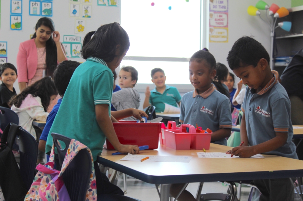 Harmony Science Academy Georgetown provides STEM-focused education for students through hands-on activities. (Chloe Young/Community Impact)