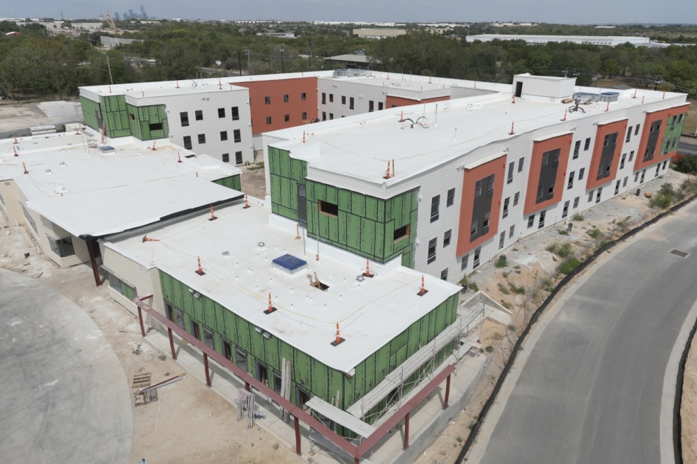 Foundation Communities expects to open Burleson Studios in late summer 2026. (Courtesy Foundation Communities)