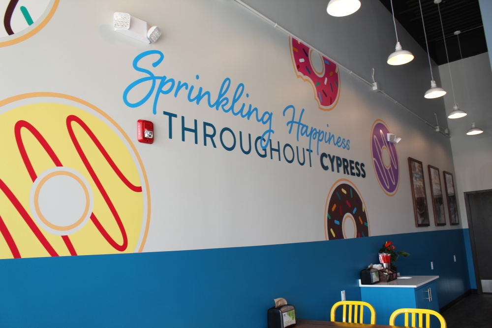 Duck Donuts expanded with a new location in Cypress in September. (Jovanna Aguilar/Community Impact)