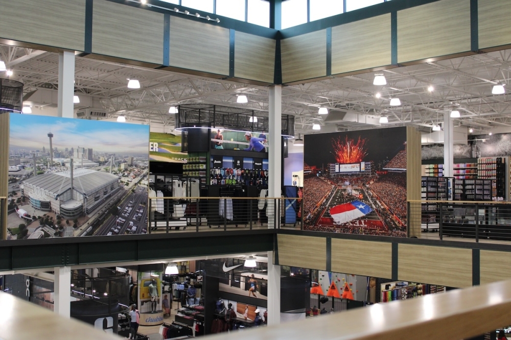 DICK's House of Sport in Live Oak is a two-story, approximately 100,000 square foot sporting goods superstore, (Andrew Creelman/Community Impact)