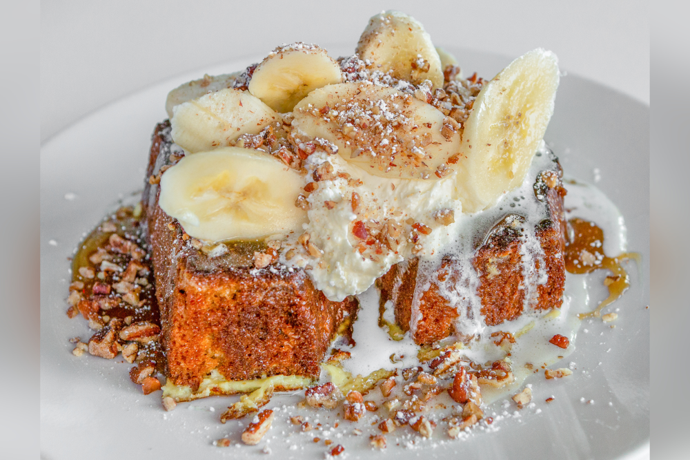 Phoebe’s Diner’s Bananas Foster French Toast. (Phoebe's Diner)