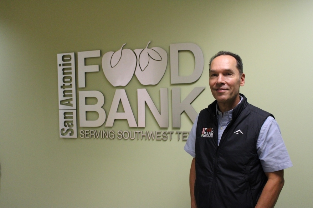 President and CEO of the San Antonio Food Bank began his tenure with the organization 25 years ago. (Andrew Creelman/Community Impact)